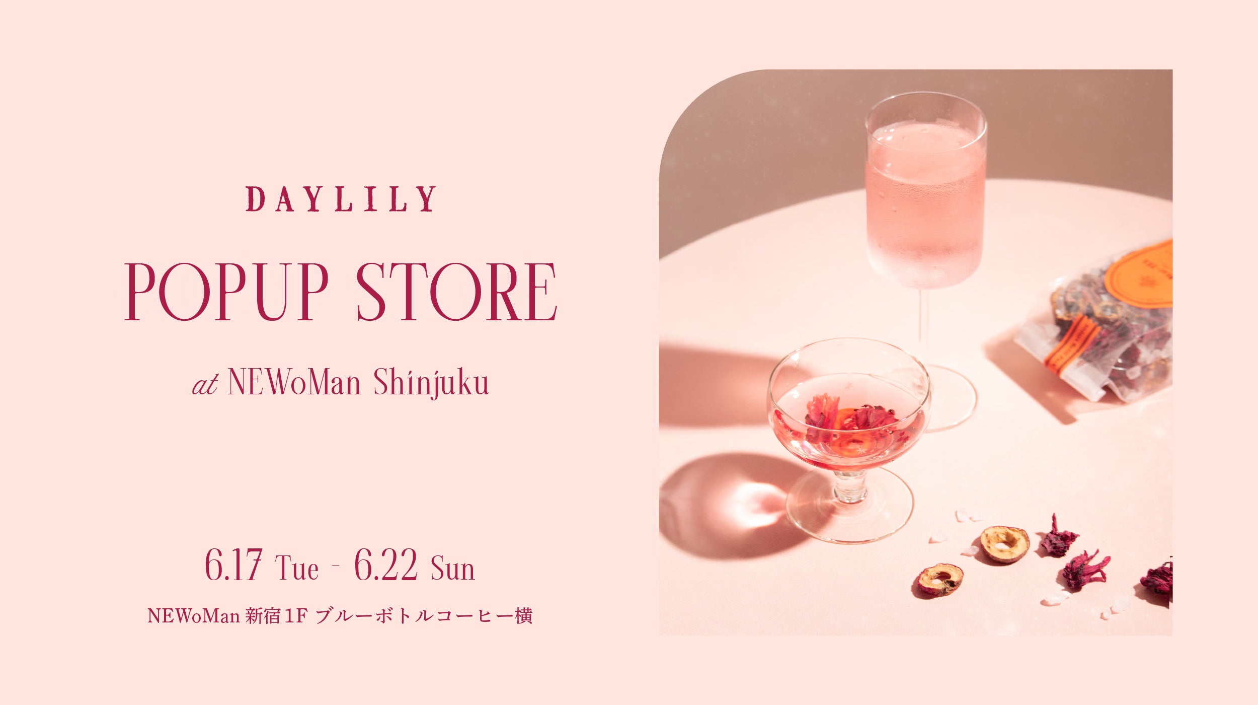 6月・7月】名古屋・新宿 POPUP STORE /札幌開催 櫻井大典先生 養生