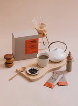 DAYLILY ティーボトル&シェイカーRED/ TAIWAN TEA PROTEIN set