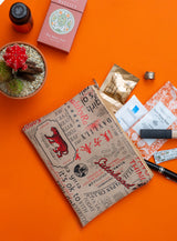 DAYLILYオリジナルフェイクレザーポーチ