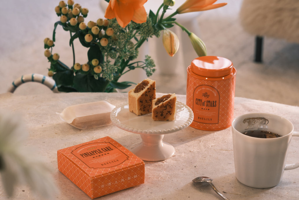 金木犀のお茶とスイーツ