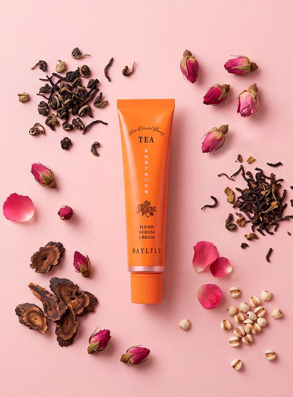 台湾茶香る “塗るティータイム”TAIWAN TEA HAND SERUM CREAM｜DAYLILY