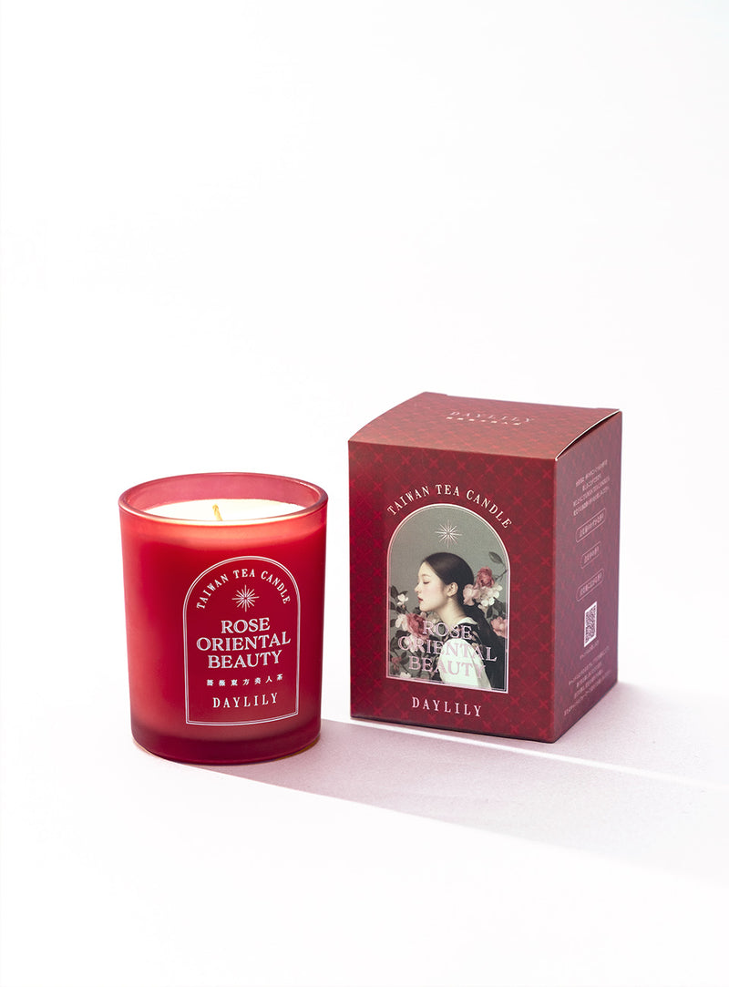 TAIWAN TEA CANDLE 薔薇東方美人茶