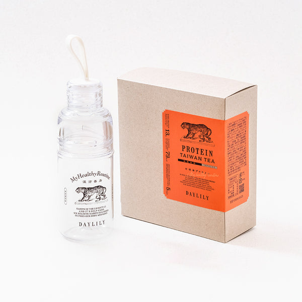 予約販売】DAYLILY ティーボトル＆シェイカー/ PROTEIN TAIWAN TEA set