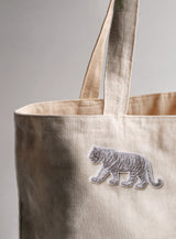 【予約注文】DAYLILYオリジナル刺繍ワッペン付き ストラップチャイナシューズ（Gray）