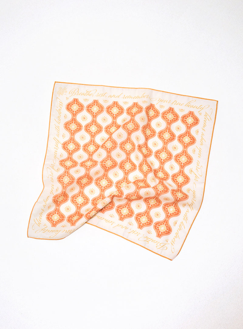 【DAYLILYオリジナル】台湾マジョリカタイルハンカチ