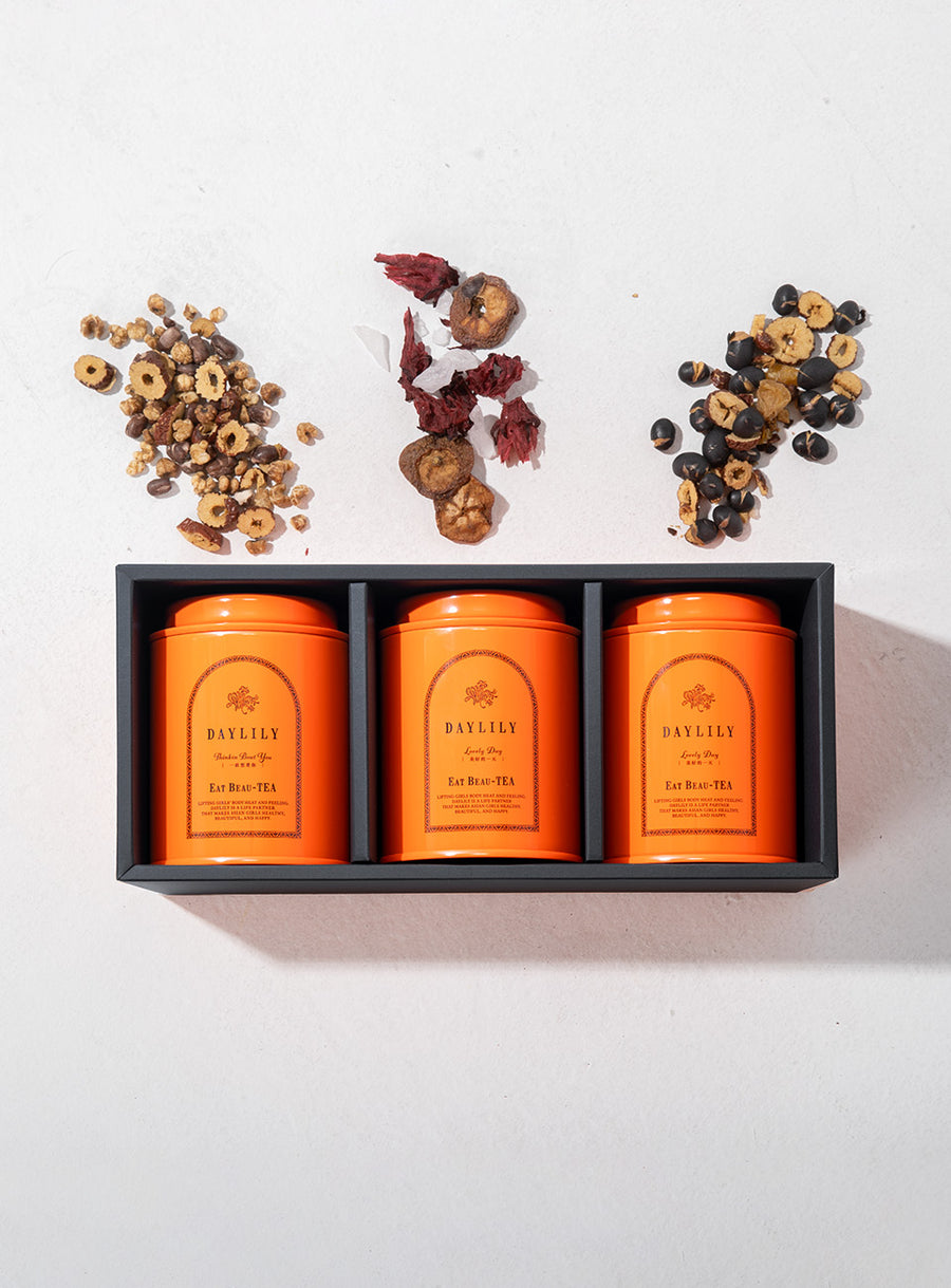 DAYLILY BEAU-TEA 3缶BOX（化粧箱付き）