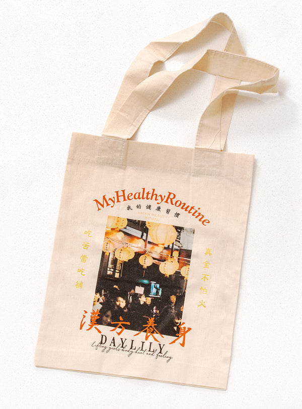 DAYLILY Print Tote Bag